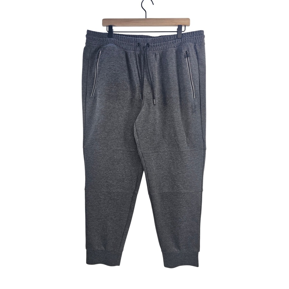Spyder Active Men's‎ Jogger Pants Charcoal Grey Size X Large Textured Athletic
